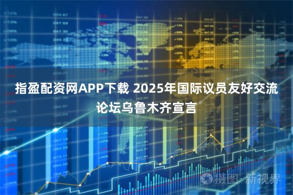 指盈配资网APP下载 2025年国际议员友好交流论坛乌鲁木齐宣言